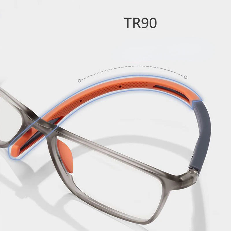 Anti-blue Light Reading Glasses Ultralight TR90 Sport Presbyopia Eyeglasses